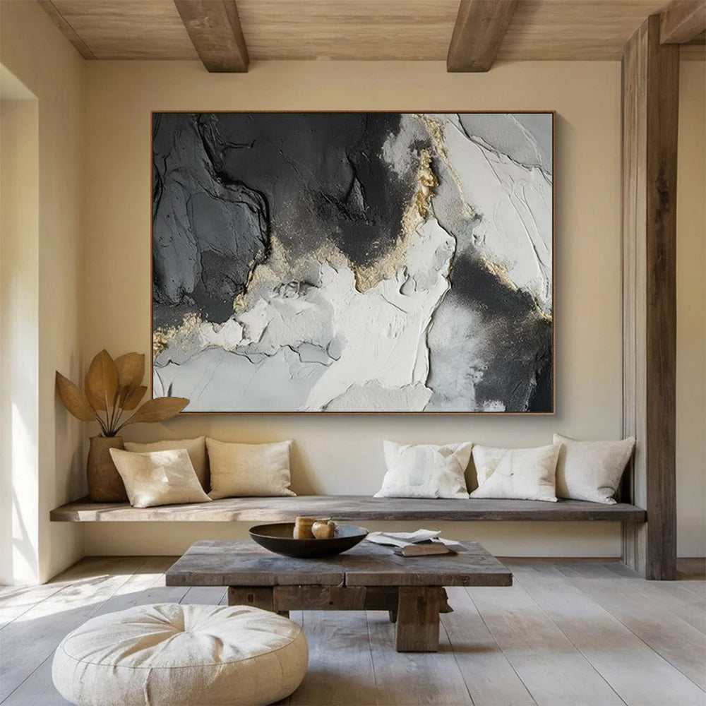 abstract glamorous wall art